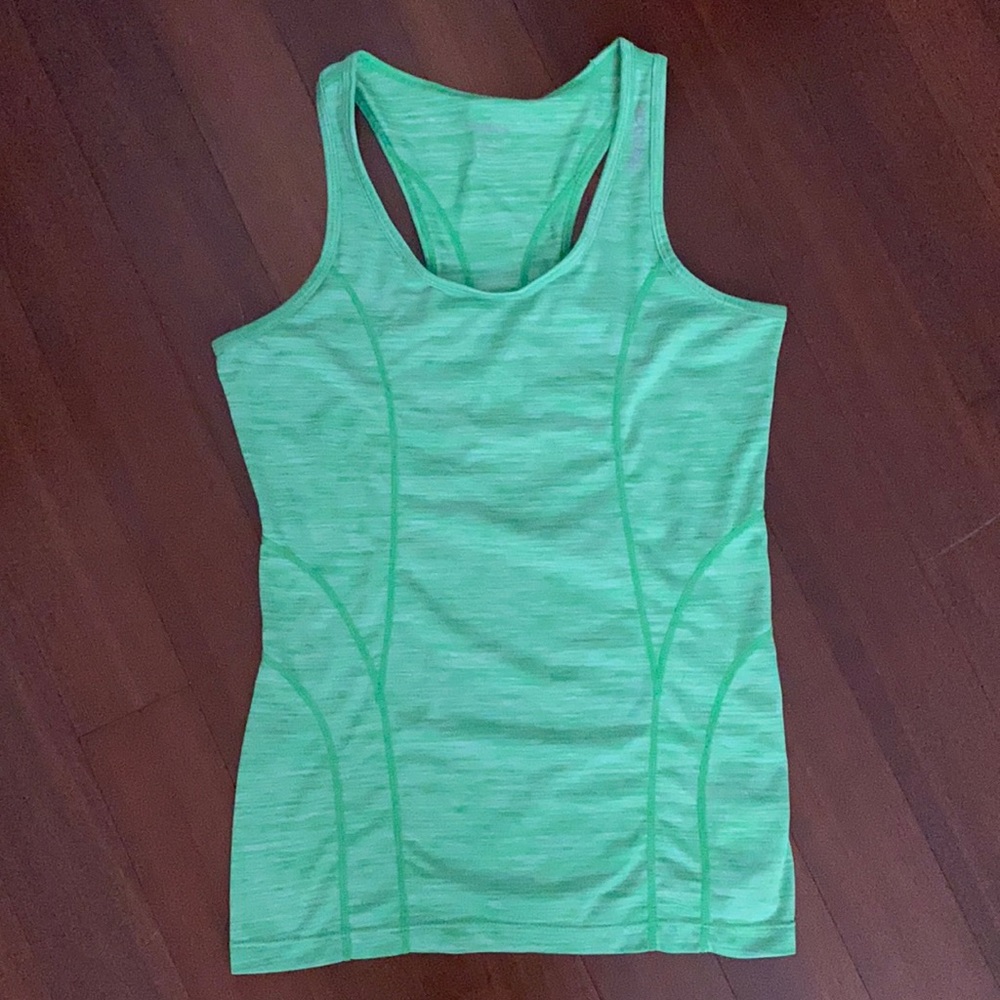 Reebok Green Athletic Tank